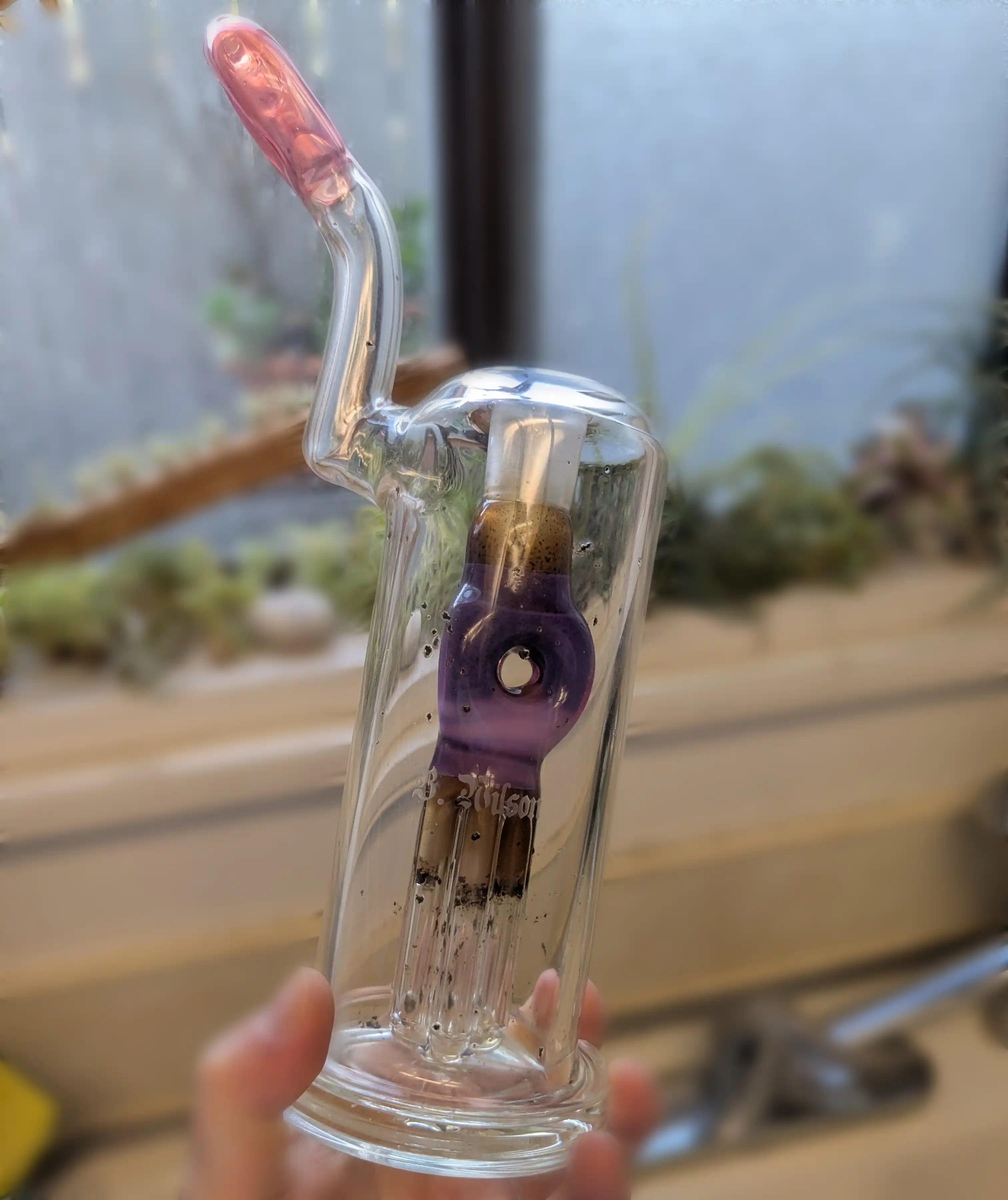 A dirty Ben Wilson triple donut bubbler
