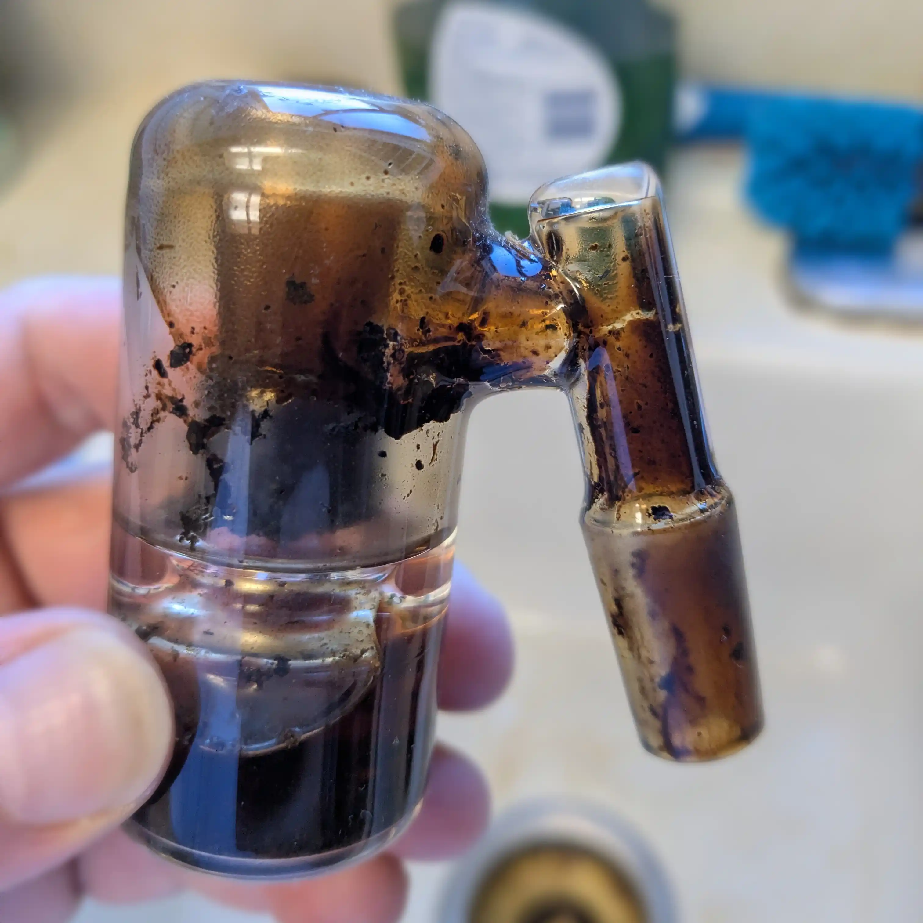 A dirty Solid State Concepts dry ash catcher